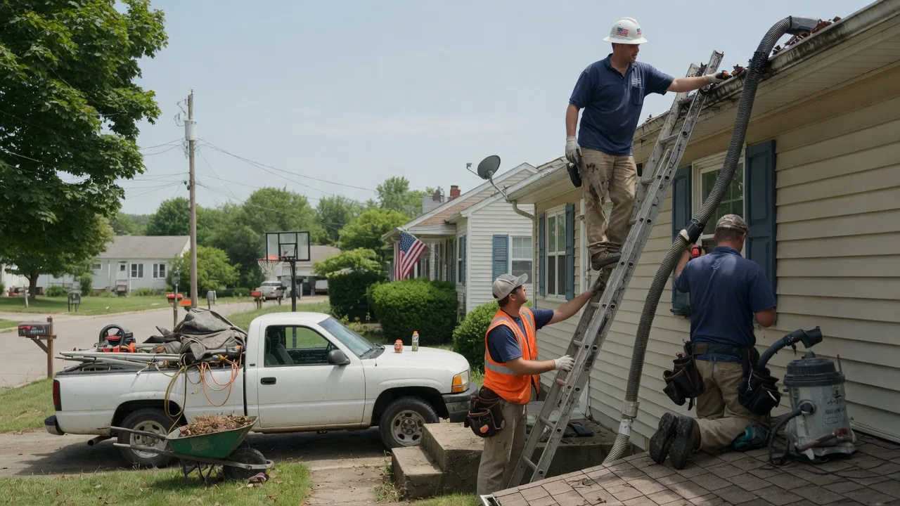 Gutter Installation in Hallieford, VA near me
